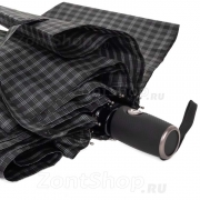 Зонт мужской ArtRain 3953-01 Клетка, Черный