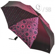 Зонт Три Слона L-3995 (A) 18089 Круги, горох розовый (сатин)