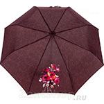 Зонт женский Airton 3511 8969 Бордовый Букет из роз