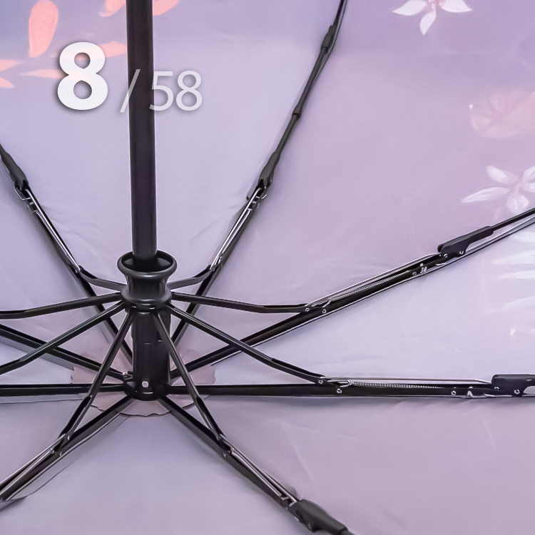 Зонт Три Слона L-3825 (R) 18528 Красные маки (сатин)