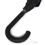 Надежный Зонт трость мужской с усиленный каркасом Doppler 714766 Черный, 10-спиц