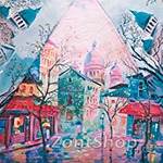 Зонт Zest 25515 52 Осень в красках