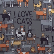 Зонт женский Airton 3512 15990 I love cats!