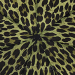Зонт женский H.DUE.O H248 11436 Леопард желтый