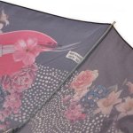 Зонт женский Три Слона 141 (G) 12204 Сиамский кот в цветах (сатин)