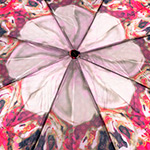 Зонт женский Три Слона L3880 8496 Цветочная фантазия (сатин)