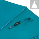 Зонт женский Три Слона L3836 14015 Букетики зеленый (Цветной каркас, обратное закрывание)