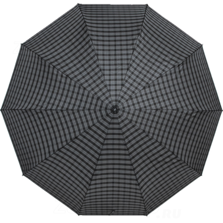 Зонт мужской с большим куполом, клетка Ame Yoke OK70-10CH (19)