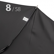 Зонт Три Слона L-3897 (E) 18067 Цветы Графика Черный