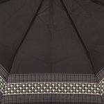 Зонт женский Doppler 7441465 G28 14893 Орнамент кант черный