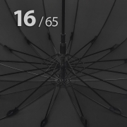 Зонт трость Три Слона М2160 Черный, мужской