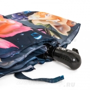 Зонт женский DripDrop 978 (16777) Розы и бабочки