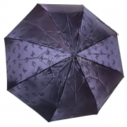 Зонт Три Слона L-3880 (A) 18775 Бантики черный (сатин)