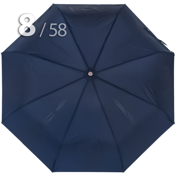 Зонт Три Слона L-3898 (A) 15001 Нотр-Дам де Пари синий