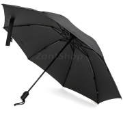 Зонт с обратным отрытием закрытием Knirps Re³ 1008 black черный