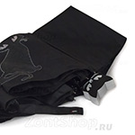 Зонт женский H.DUE.O H147 11471 Черная кошка на Черном