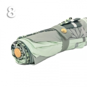 Зонт женский Три Слона L-3680 (D)18016 Цветы Графика зеленый