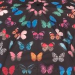 Зонт женский Fulton L553 3959 Цветные бабочки