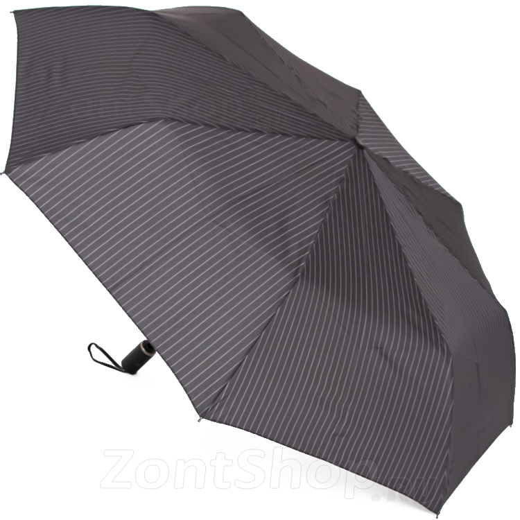 Большой зонт Ame Yoke OK65-CH 16416 Серый в полоску