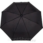 Плоский зонт Fulton G819 001 Черный, облегченный