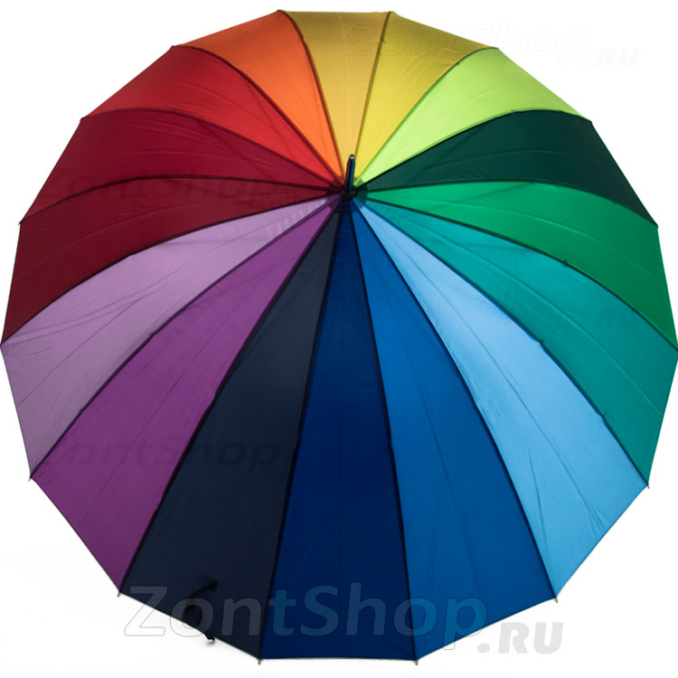 Зонт трость женский Doppler Derby Regenbogen 71530 R Мультиколор