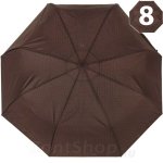 Зонт мужской Trust 30878 (14812) Геометрия, Черный