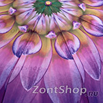 Зонт женский Три Слона 115 6319 Фиолетовый (Цветочная Серия)