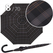 Зонт трость Три Слона M2182 (L) 11461 Клетка (гладкая ручка)