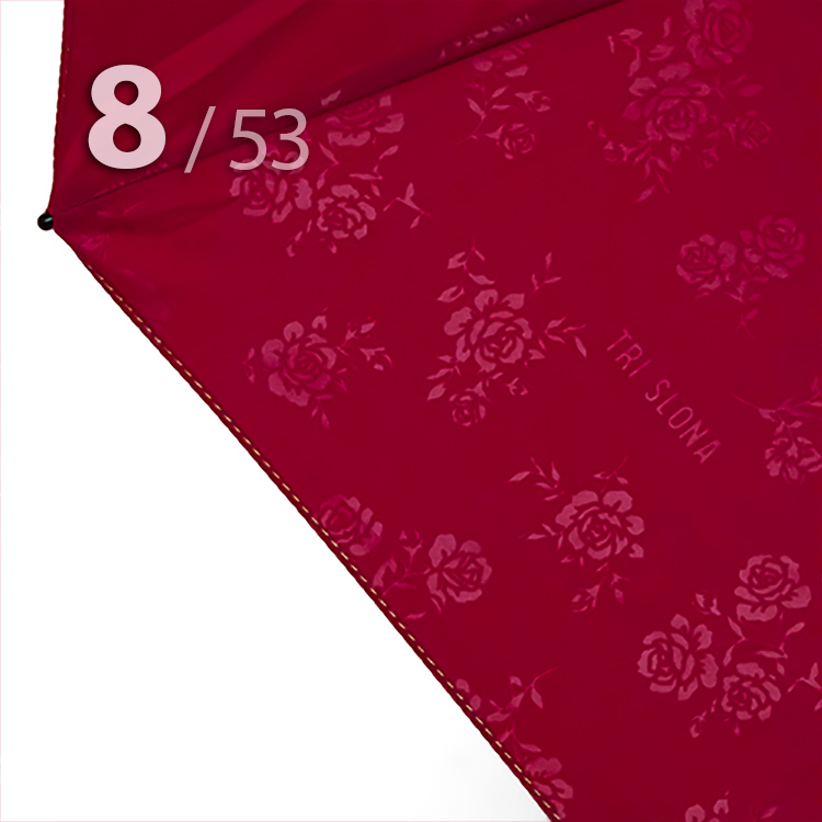 Зонт Три Слона L-4806 (E) 18196 Розы Красный, компактный