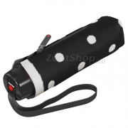 Зонт Knirps T.020 DOT ART BLACK 4901