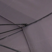 Зонт трость AMEYOKE L75 STORM (03) Серый (наконечник пластик)