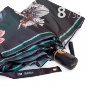 Зонт Три Слона L-3825 (P) 18274 Цветочное королевство зеленый (сатин)