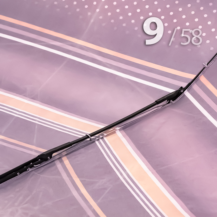 Зонт Три Слона L-3994 (A) 17999 Горох Полоска Коричневый