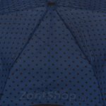 Зонт женский Doppler Derby 722565 PD 11892 Горох Синий