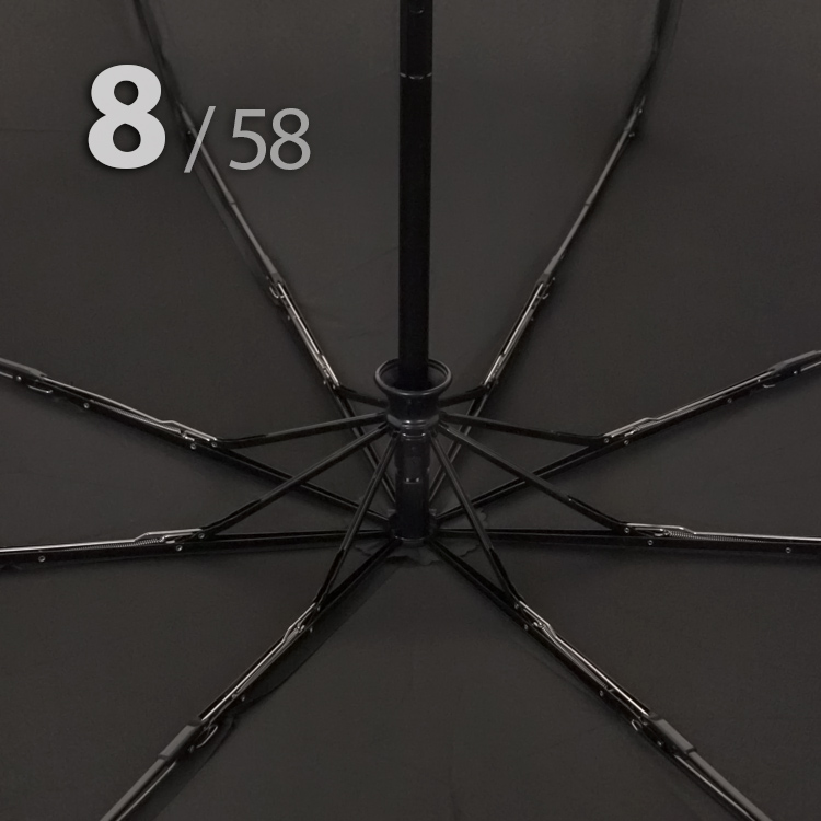 Зонт Три Слона L-3898 (A) 14998 Париж черный