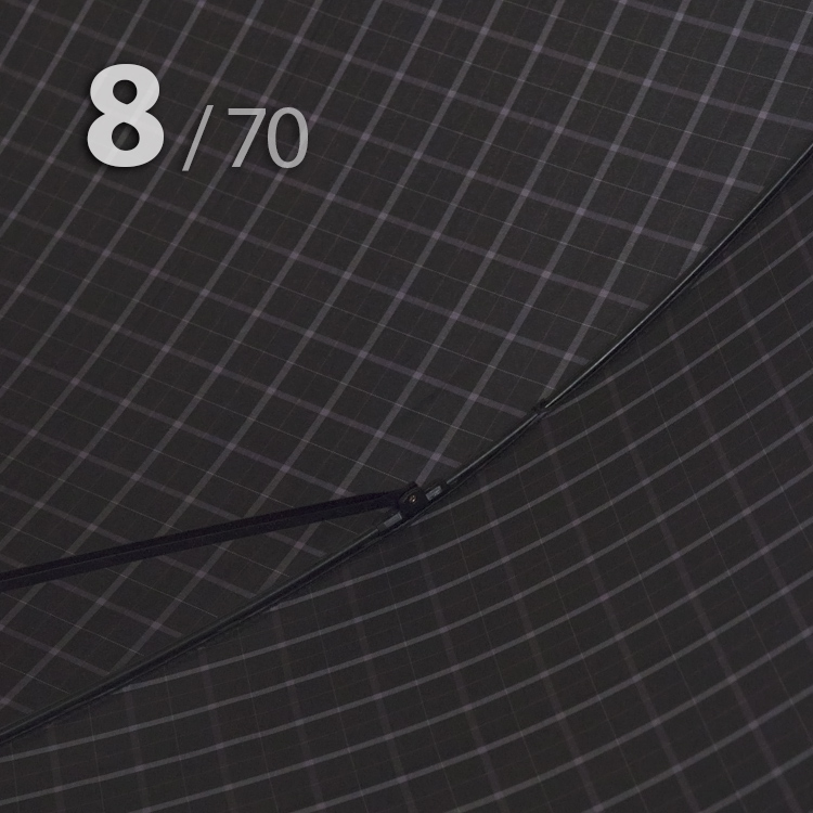 Зонт трость Три Слона M2182 (L) 11458 Клетка (гладкая ручка)