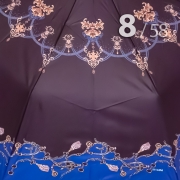 Зонт Три Слона L-3899 (B) 18432 Цепочки синий, женский