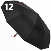 Зонт AMEYOKE OK69-12BW (01) Черный
