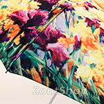 Зонт женский плоский Три слона 835 1773 Желтые цветы (полный автомат) сатин