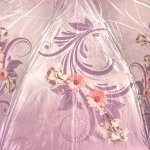 Зонт женский ArtRain 3914-L (14376) Цветочный веер (сатин)