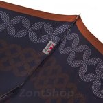 Зонт женский Doppler 730165 G 24 Fiber AC Graphics 12171 Орнамент синий