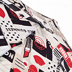 Зонт женский Fulton Lulu Guinness L717 3075 Лондон (Дизайнерский)
