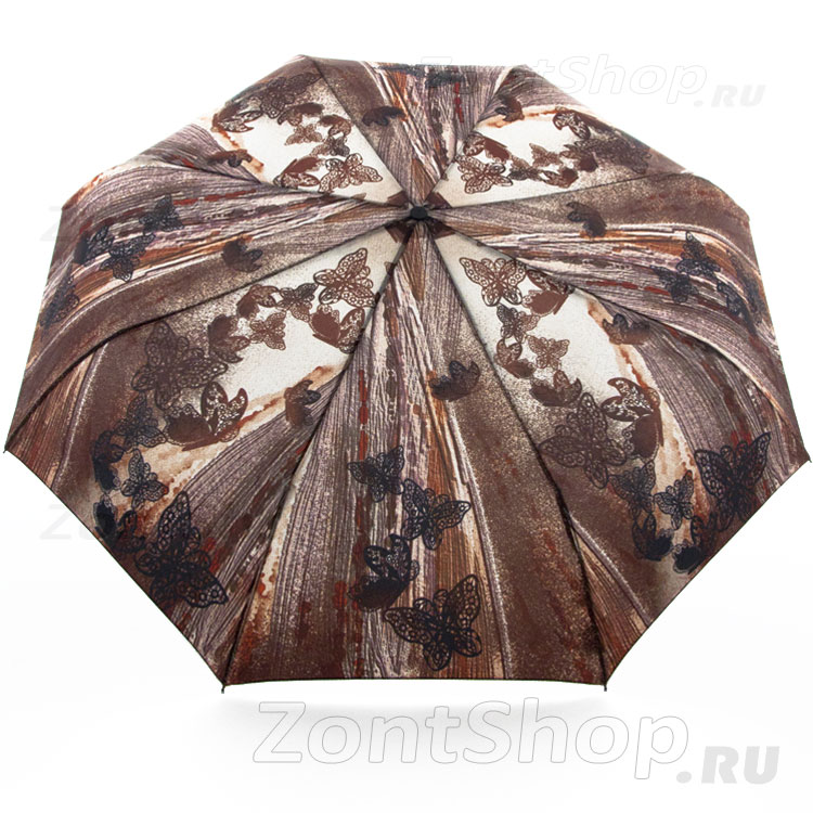 Зонт женский Zest 23957 7703 Кружевные бабочки