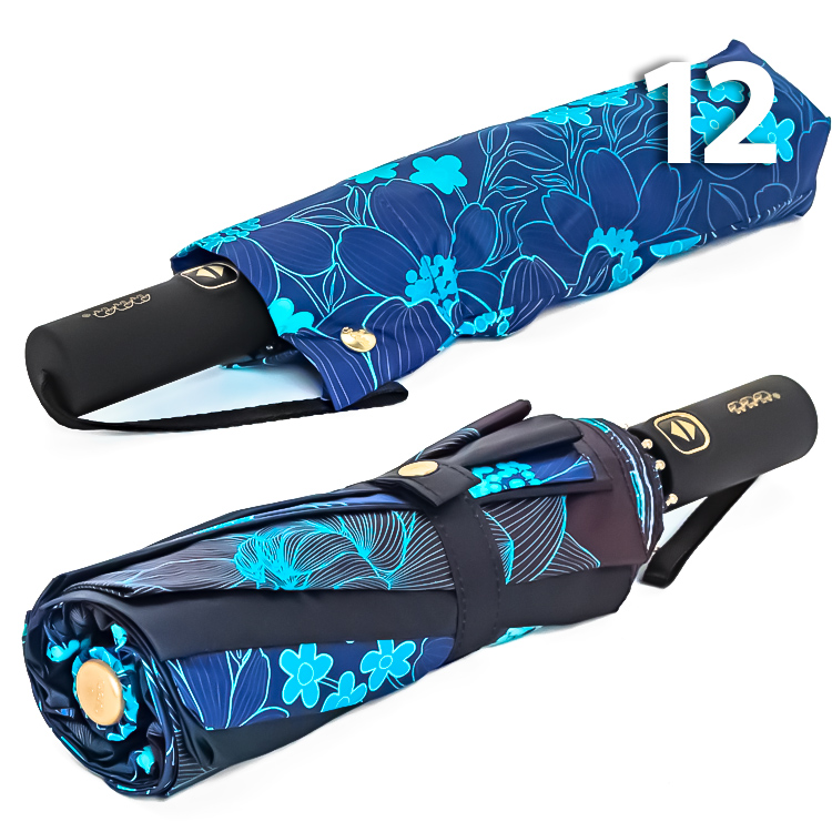 Зонт Три Слона L-3121 (C/25) 18755 Цветы, Синий