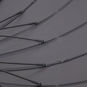 Зонт трость AMEYOKE L65-24BW (03) Серый