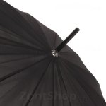 Зонт трость мужской надежный, ветроустойчивый DOPPLER 741963 DSZ Черный однотонный