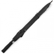 Зонт трость AMEYOKE L75 STORM (01) Черный (наконечник металл)