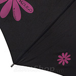 Зонт трость женский H.DUE.O H404 F 11505 Ромашки розовые