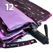 Зонт Три Слона L-3121 (D/25) 18757 Горошины, Сиреневый