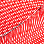 Зонт женский легкий мини Fulton L501 2237 Classics Red Puppyt Гусиные лапки